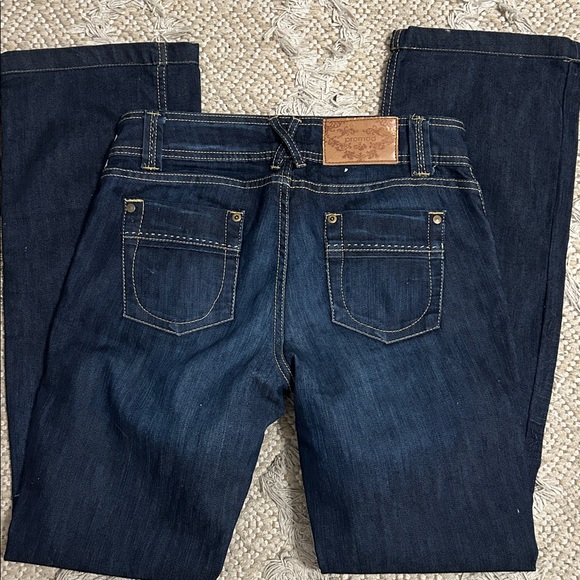 Promod Deep Indigo Boot Cut Jeans - Picture 4 of 5